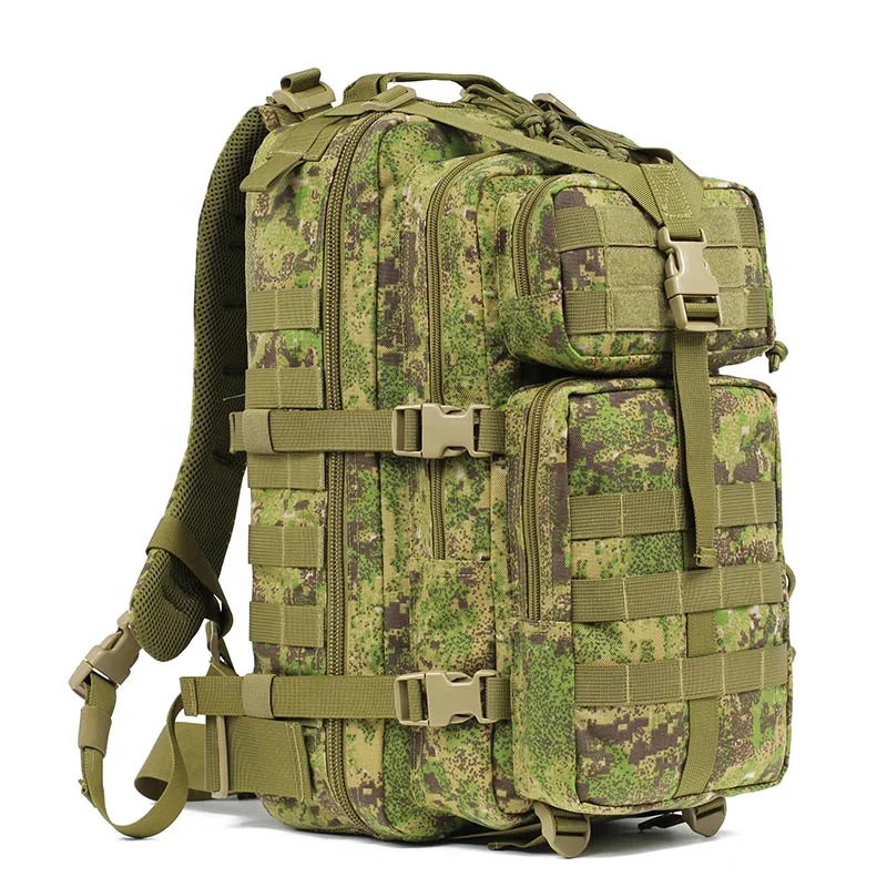 1000D Nylon Durable and waterproof 35L Large  tactical 3P Attack backpack with MOLLE system