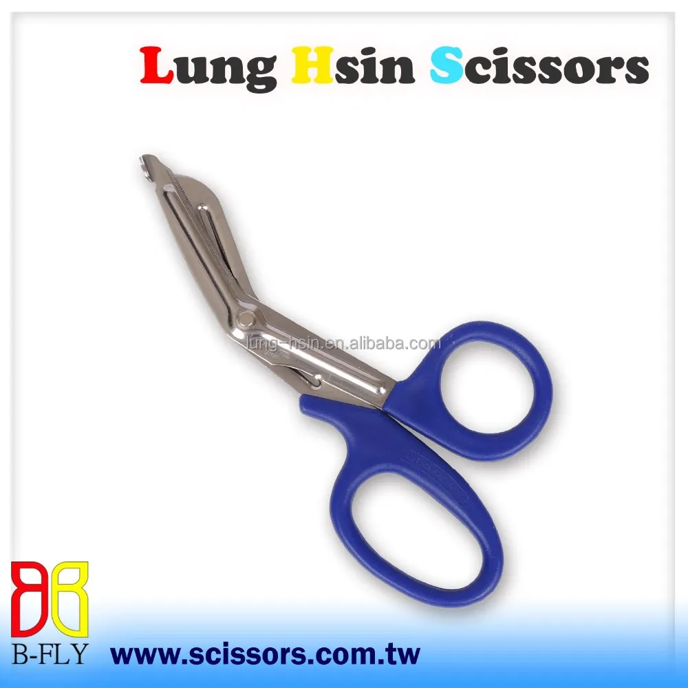 professional Fluoride Resin Non-stick bandage scissors gauze scissors