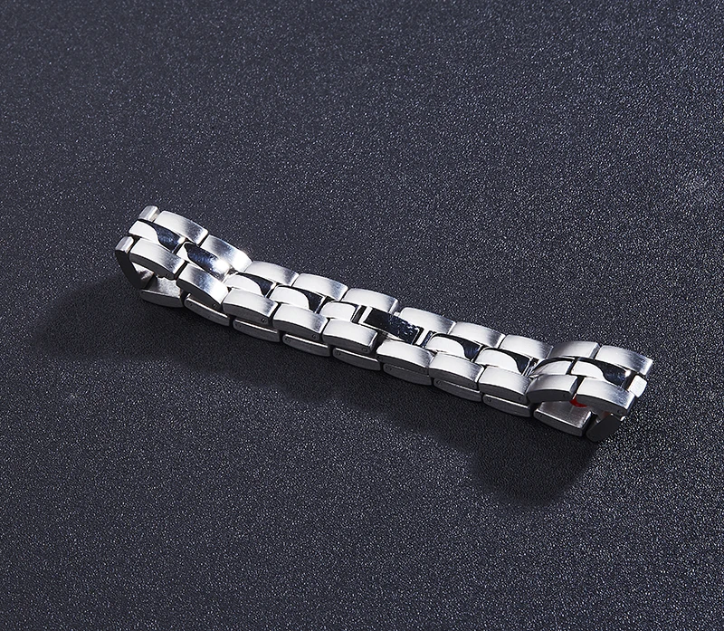 4 in 1 Ion Titanium Energy Therapy Magnetic Germanium Bracelet Men Jewelry