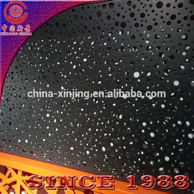 Special CNC cutting craftwork aluminum curtain wall decorative metal screen panel