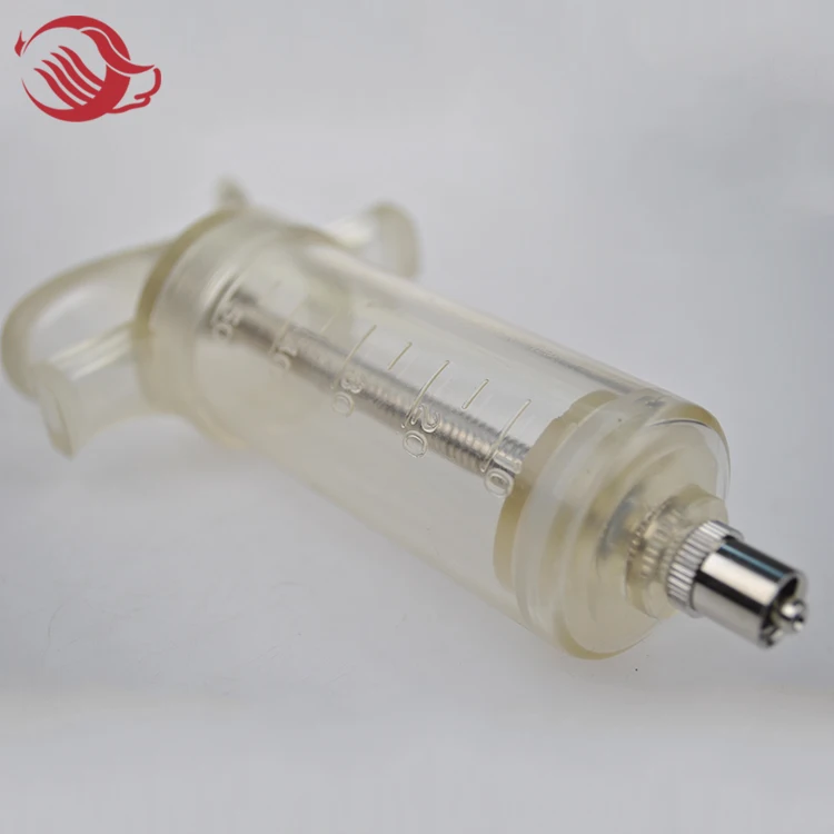 Livestock Veterinary Automatic Drenching Vaccination Dose Gun Syringe