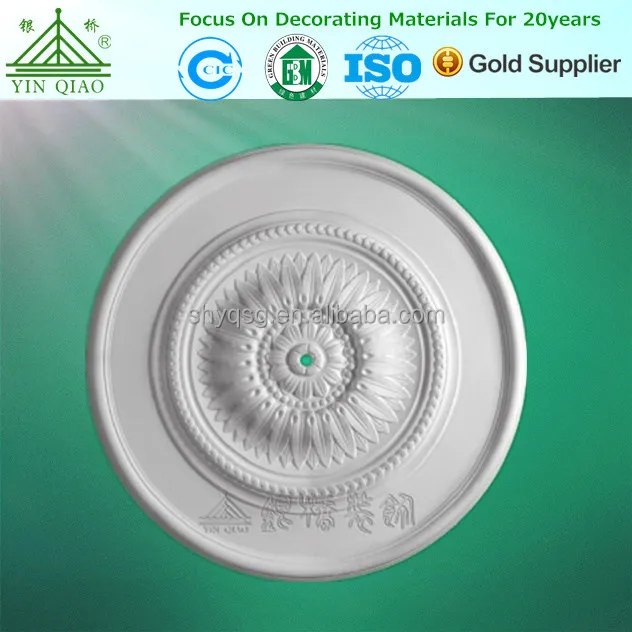 For living room gypsum ceiling rose plaster ceiling medallions