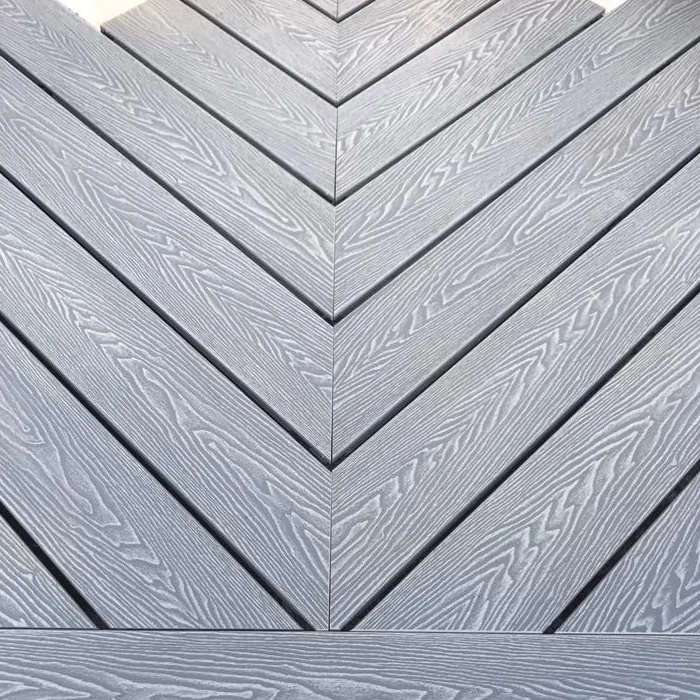 
Mixed bio colors slip resistant outdoor WPC composite wood decking 