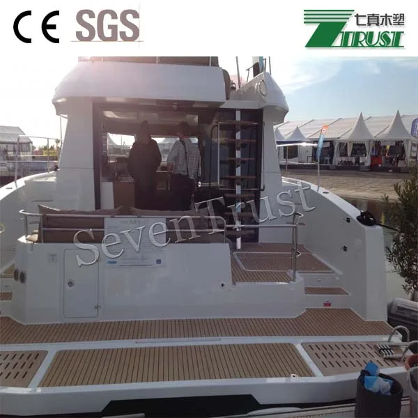 Stripe Easy-install Soft Laminate Pvc Boat Decking