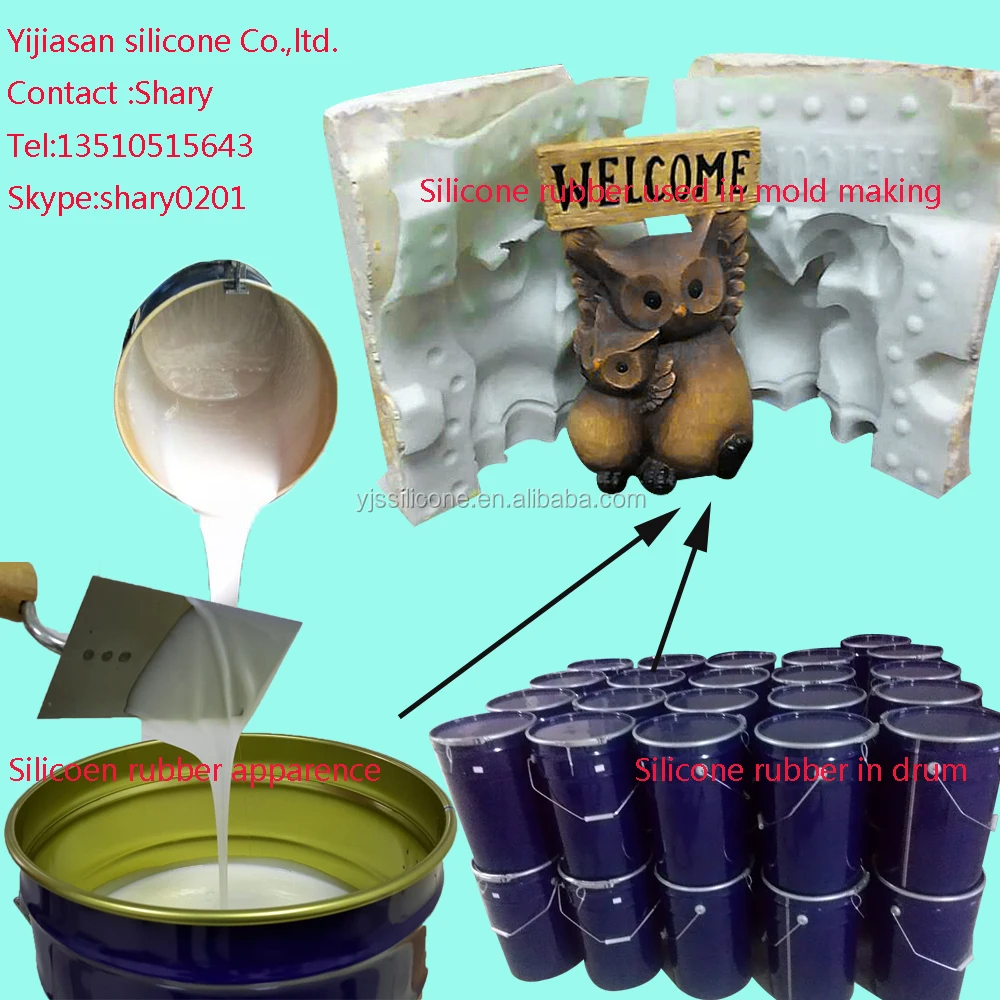 Жидкая силиконовая резина для фонтан ремесел формы делает
