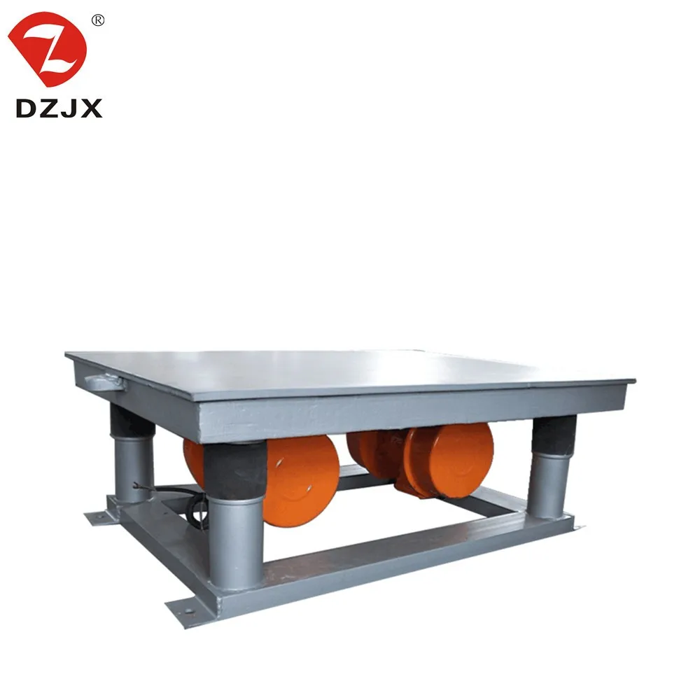 Concrete Metal Vibrating Table Small/Vibration Testing Table For Concrete Moulds