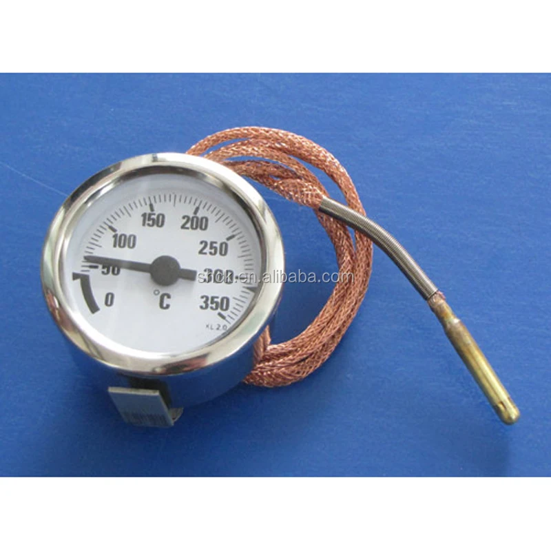 Oven capillary thermometer