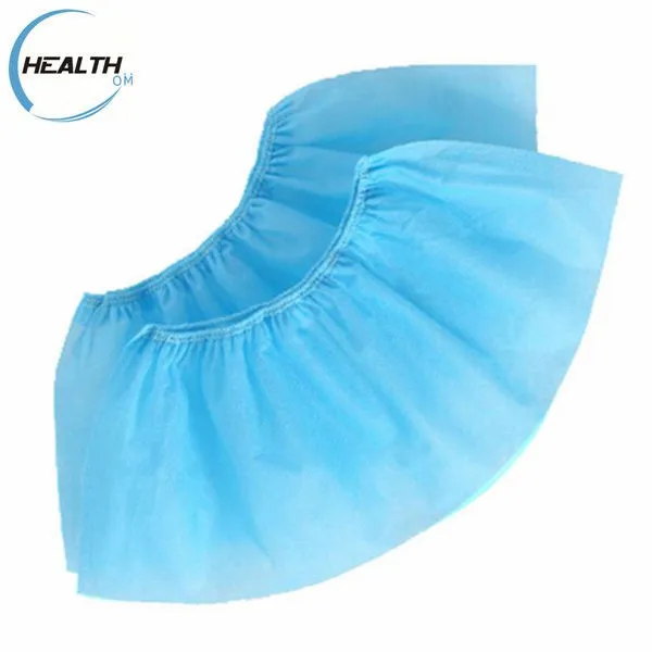 
blue shoe covers pe film shoe cover Medical disposable cpe shoe cover, cpe overshoes <span style=