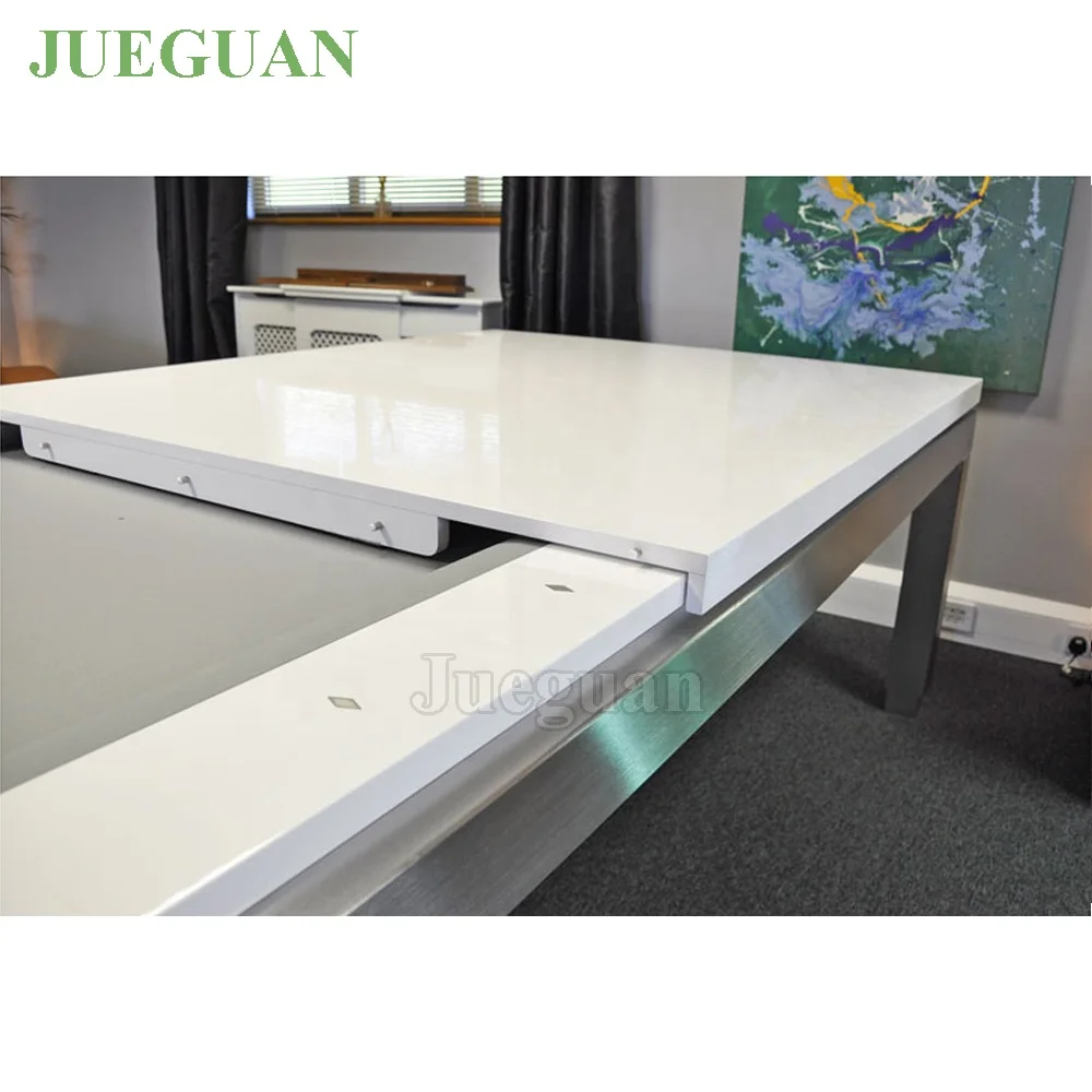 Best price factory manufacturing  granite dining table with 2 bench pool table dining