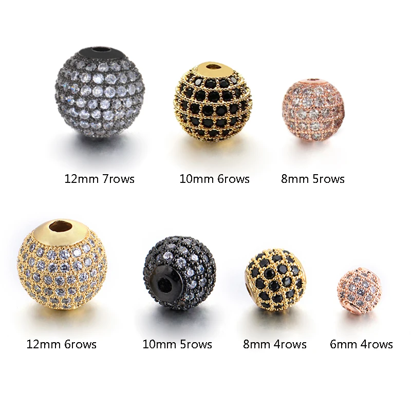 Accessories for bracelet making large hole gold fashion charm bead spacers jewelry making beads wholesale bead suppliers