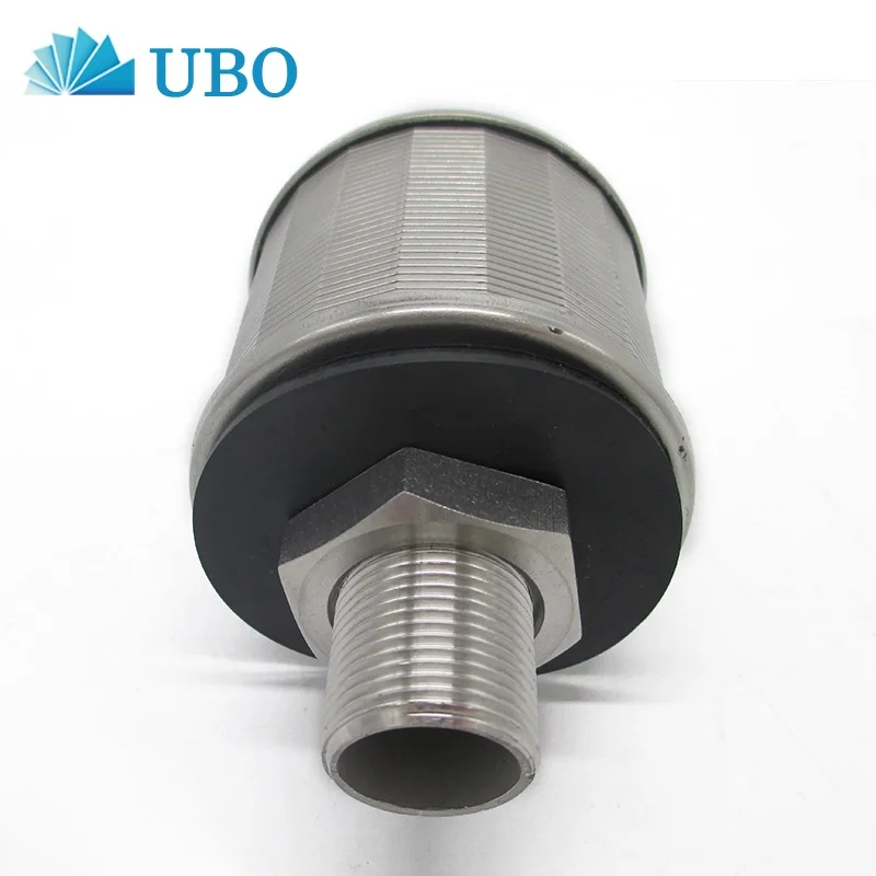 supplier SS wedge wire screen ss316l steel water nozzle filter for activated carbon