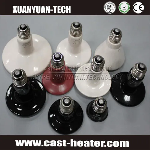 AC 220V 100W Ceramic Emitter Heater Pet Reptile Heat Lamp Bulb