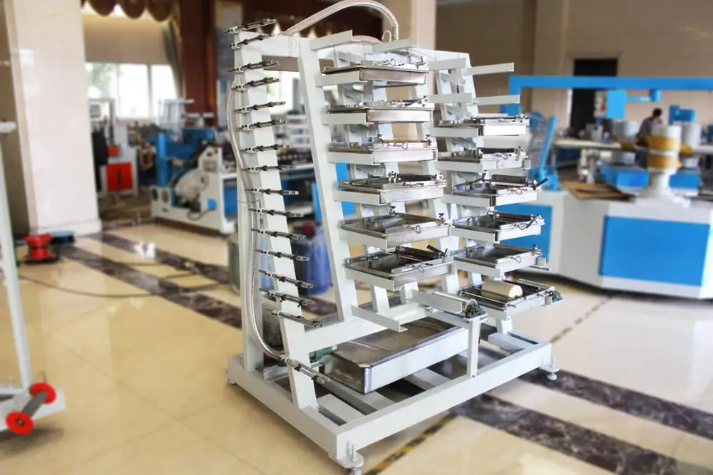 Automatic Large Size Long Thickness Spiral Cardboard Paper Tube Core Winding Making Machine with 4 heads