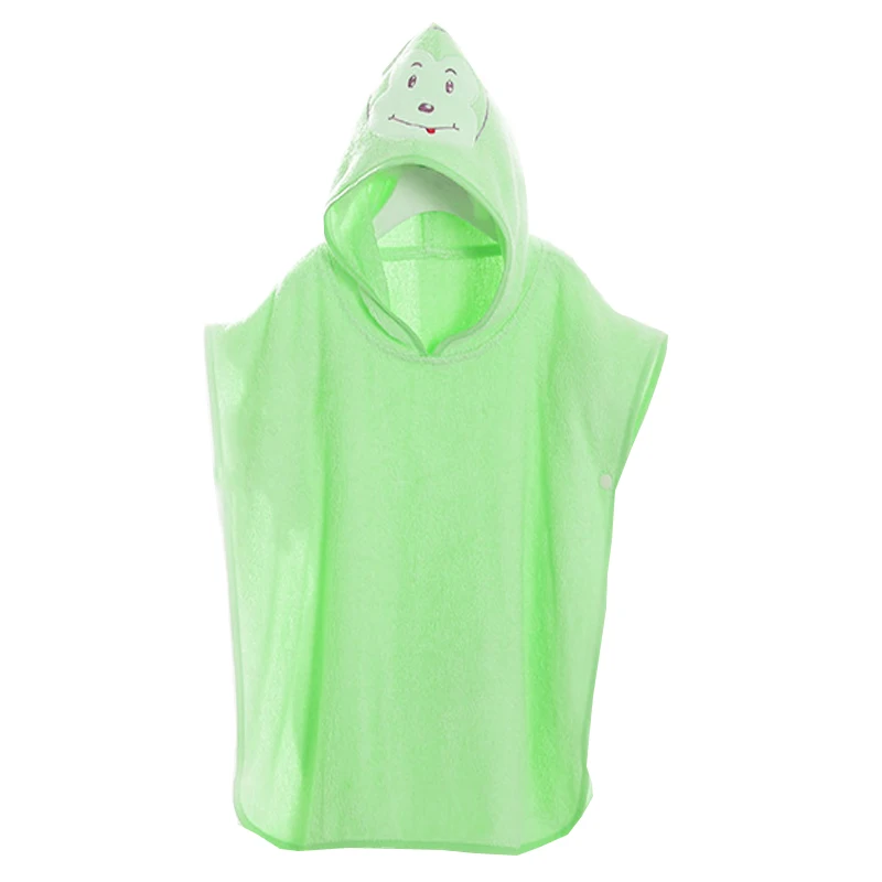 Chinese factory Bamboo children cape bathrobe With cap