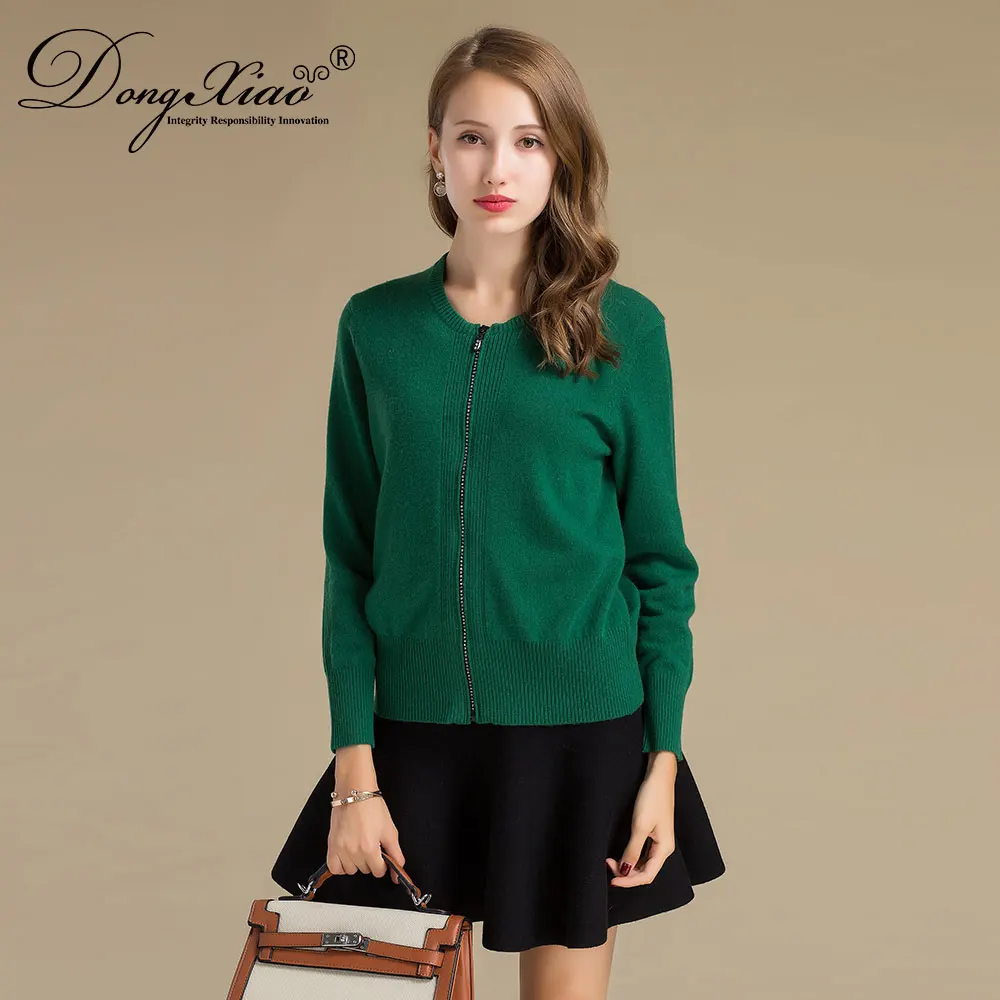 2020 New Fall and Spring Clothes Hot Sale Merino Wool Cashmere Knitting Loose Woman Sweater Cardigans For Women