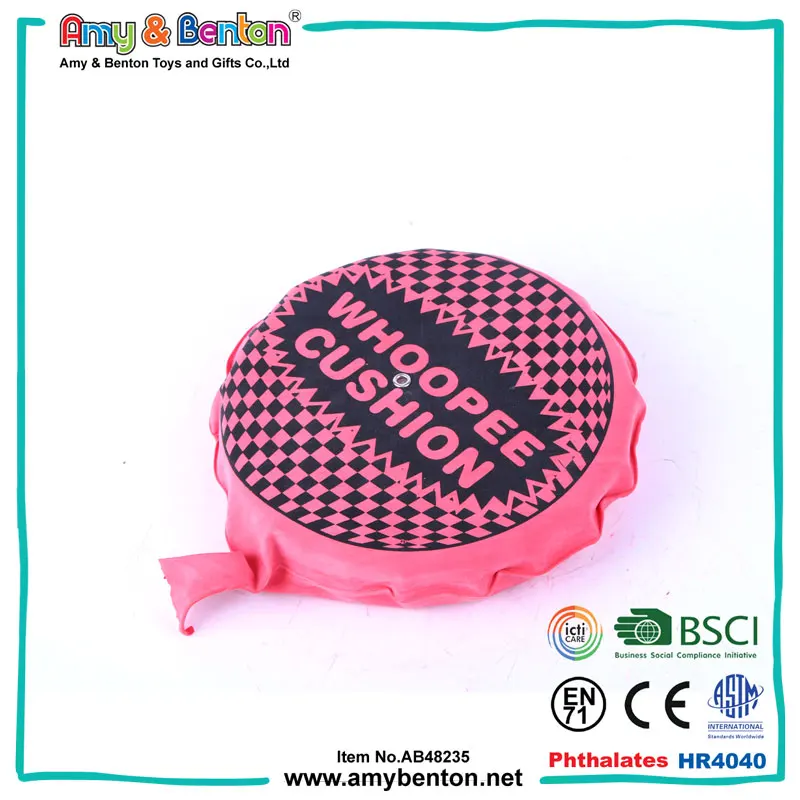 High Quality Promotion Joke Toy Whoopee Cushion with Foam
