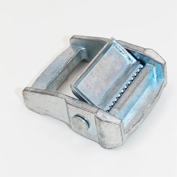 1' 500kgs Highly Polished Zincification Metal Cam Buckle For Lashing Strap
