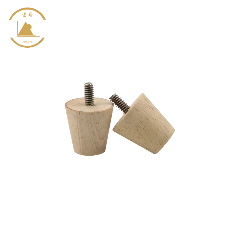 Factory customized adjustable high quality wooden legs