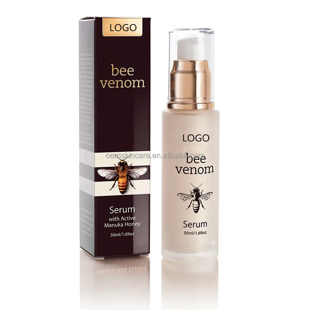 Wholesale Private Label Pure Bee Venom Serum with Active Manuka Honey
