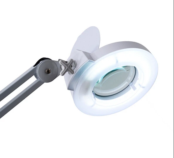 Двухцветная Портативная подставка для холодного света, увеличительная лампа