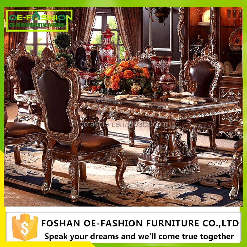 OE-FASHION Luxury wooden home living room sofa set furniture from China