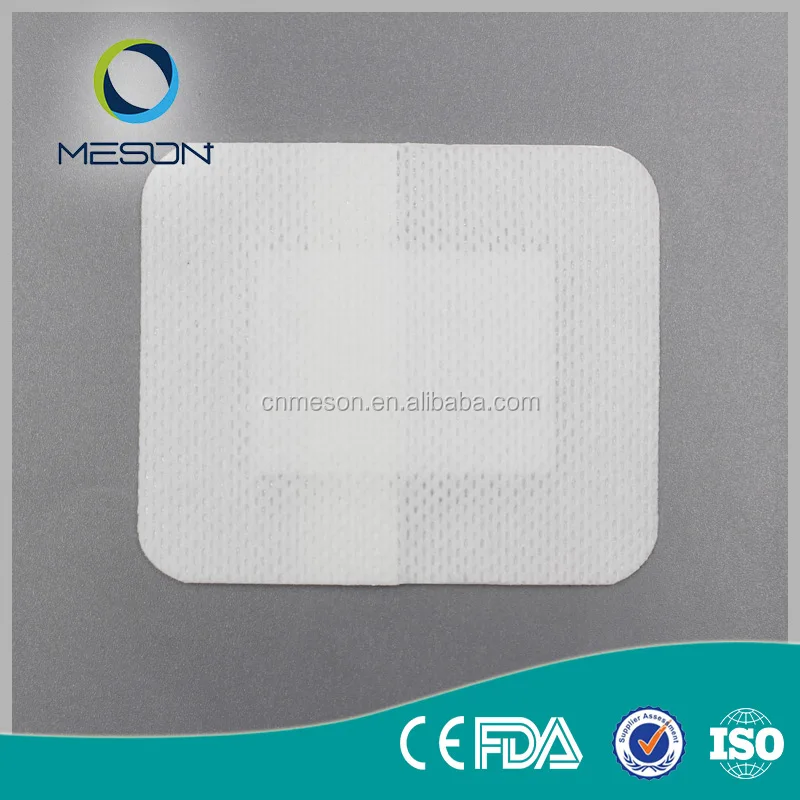 medical sterile nonwoven absorbent surgical adhesive plaster wound dressing pad
