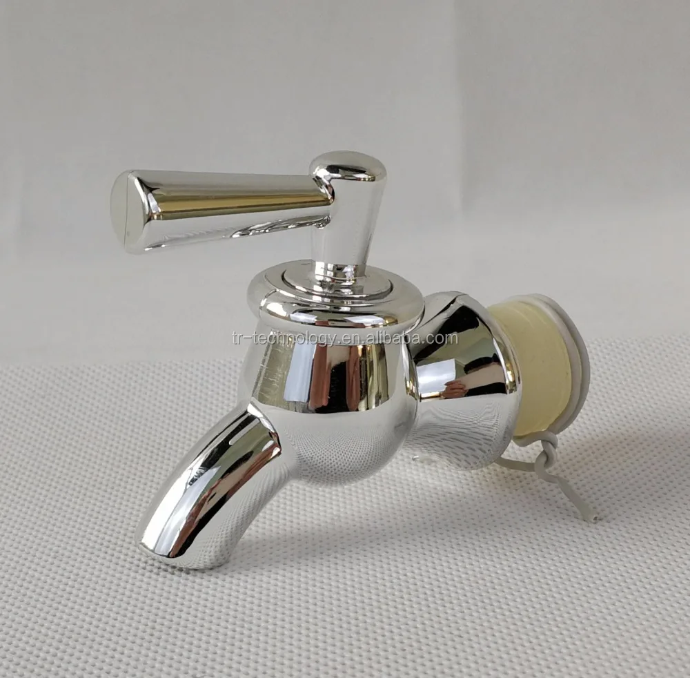Electroplate Chromed Beverage Dispenser Faucet