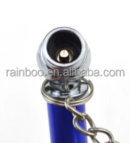 cheap promotional pen tire gauge with carabiner