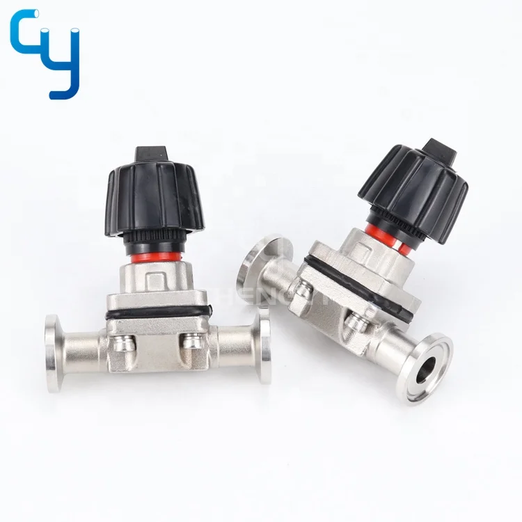 One year warranty stainless steel sanitary mini type diaphragm valve