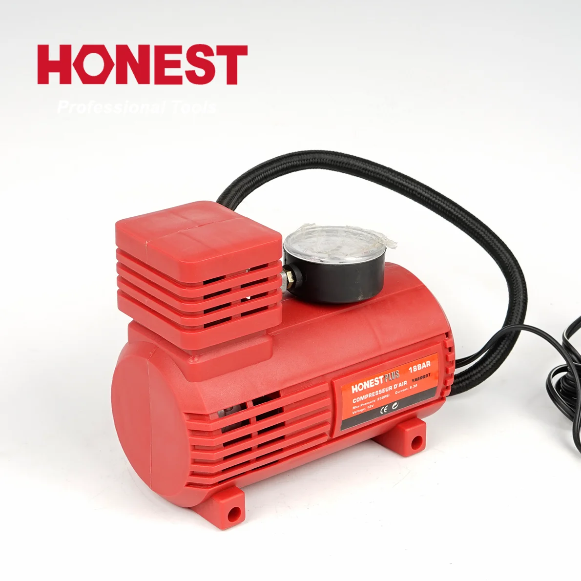 
Electric Portable Mini High Pressure Compressors machinery 12V DC mini Tire Inflator Gauge Pump250 PSI Bar car Air Compressor 