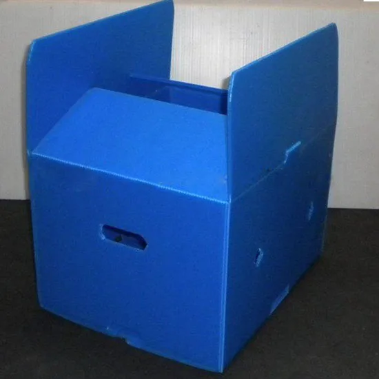 Custom PP Corrugated Plastic Cardboard Box Plastic Correx Carton Box
