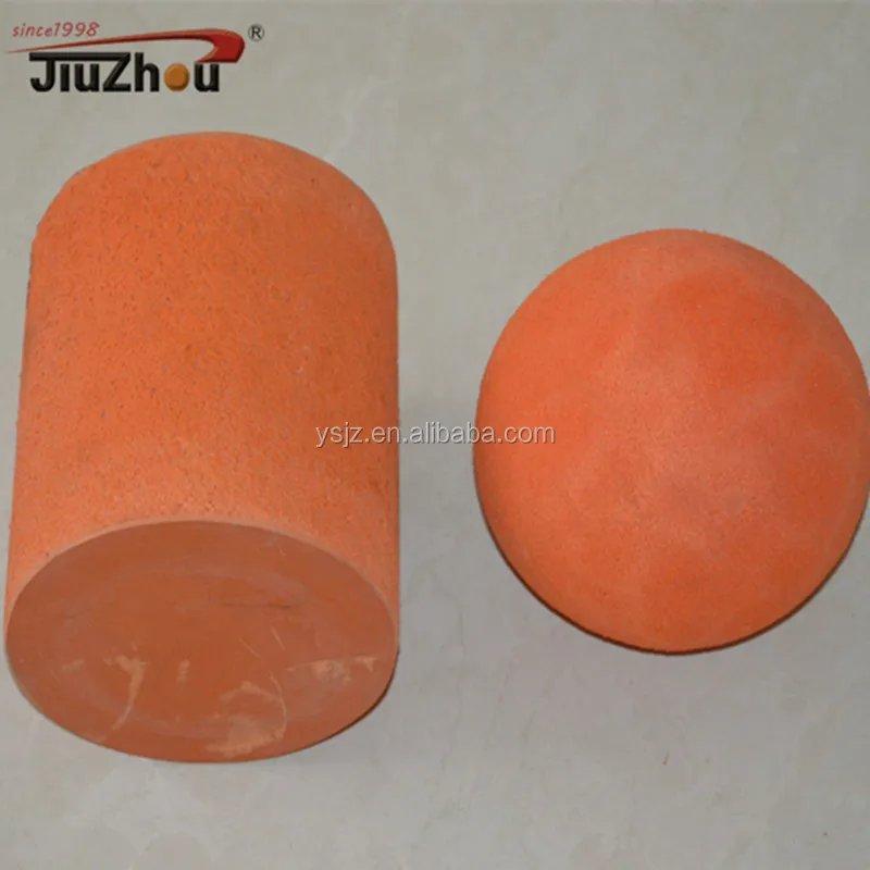 Cleaning rubber ball for concrete boom pump/small hard rubber balls/solid rubber balls