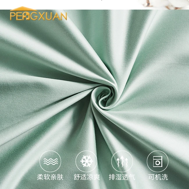 double bed sheet sets on sale hotel plain color king size cotton bed sheets nantong 100% cotton satin bed sheets