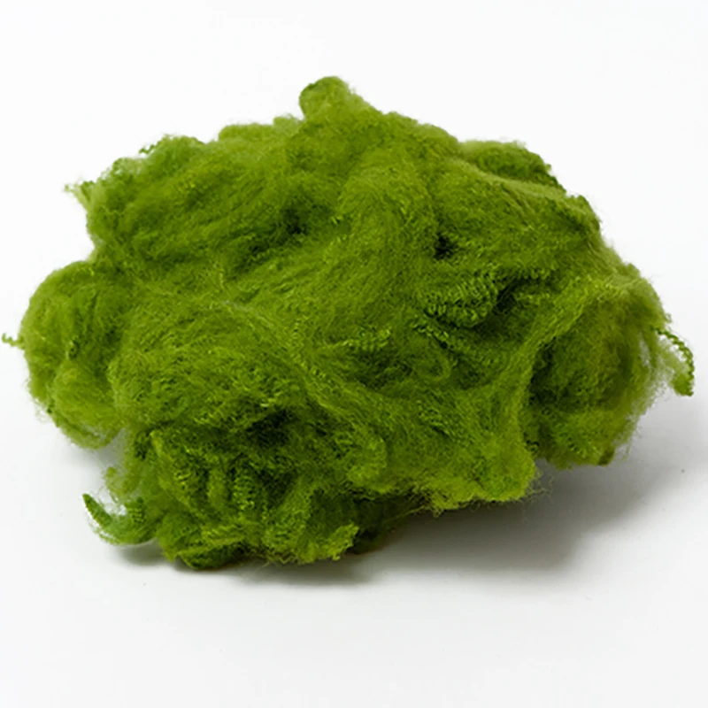 Fireproof flame retandant polyester staple fiber