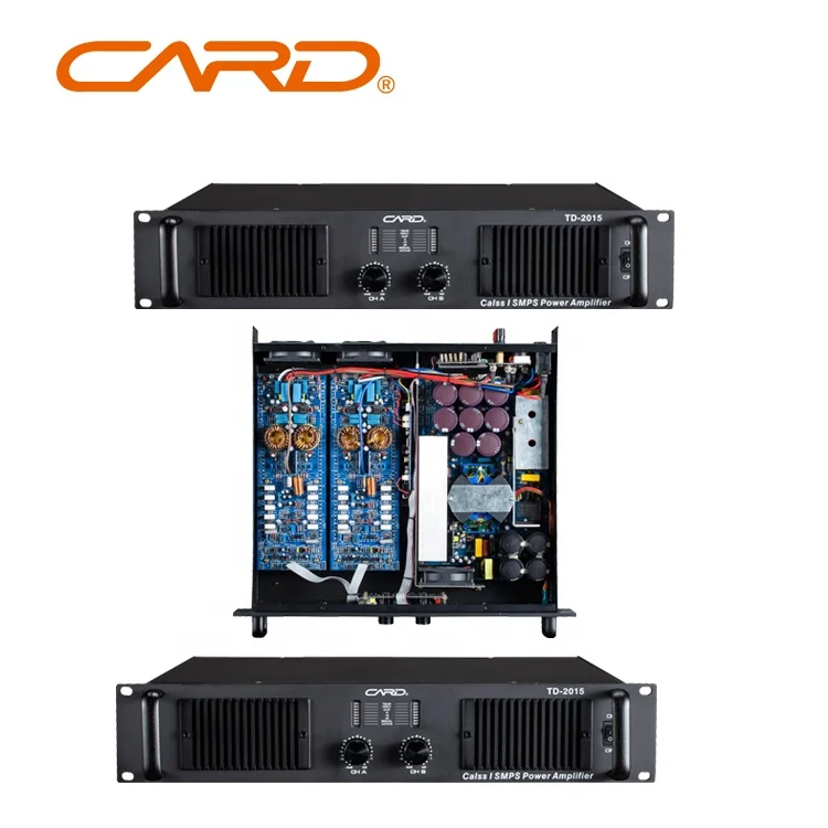 
2*1500watts amplifier for line array system TDA-2015 