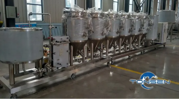 Домашняя мини пивоварня пивзавод крафт пищевая нержавейка красная медь самогонный аппарат 100L