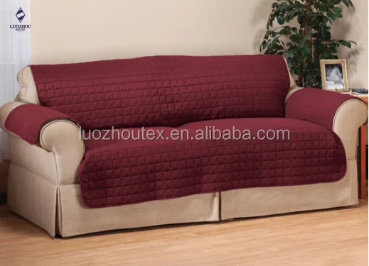 antislip microfiber ultrasonic quilting sofa cover