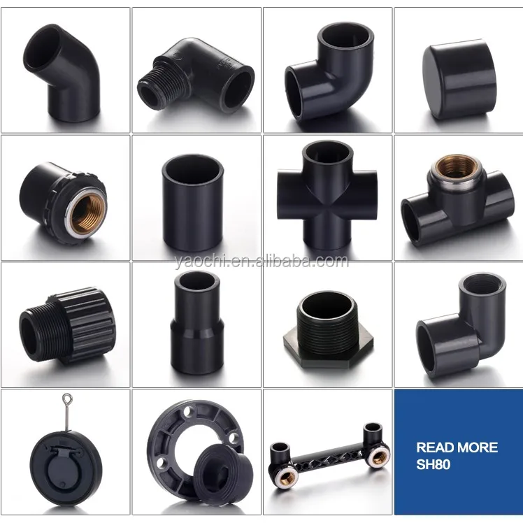 Water Pumps Pvc Pipe Fitting sch80 Upvc Male Adapter Compressor Coupling