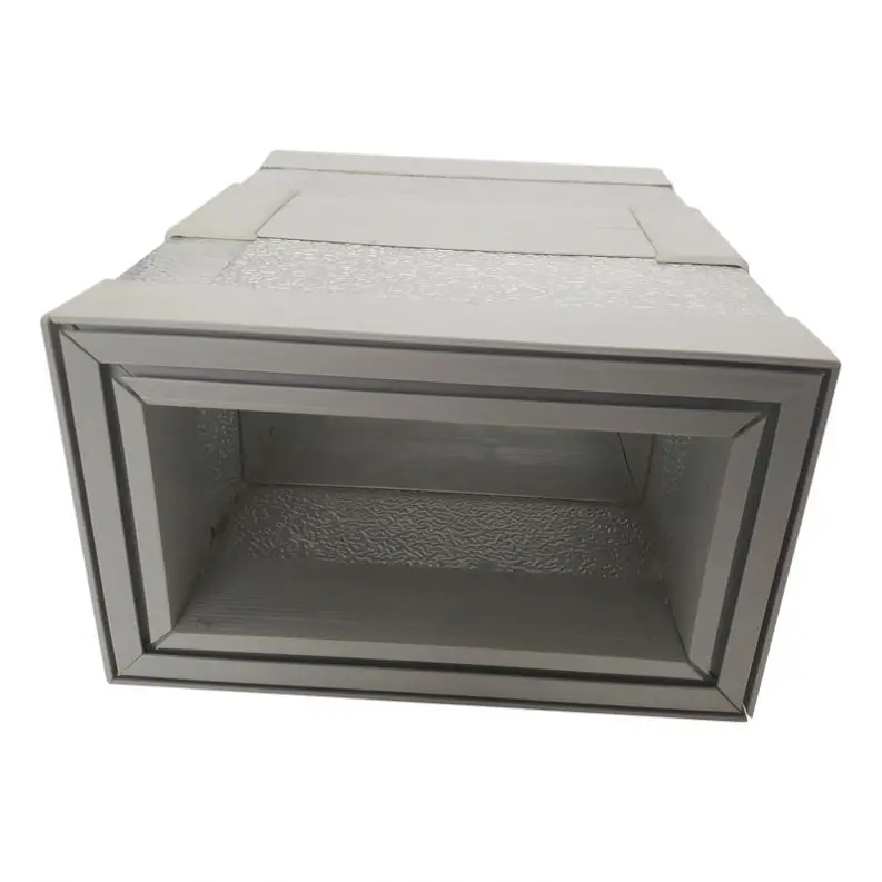 HVAC pre-insulated air duct ceiling polyurethane foil pir panel with aluminum foil