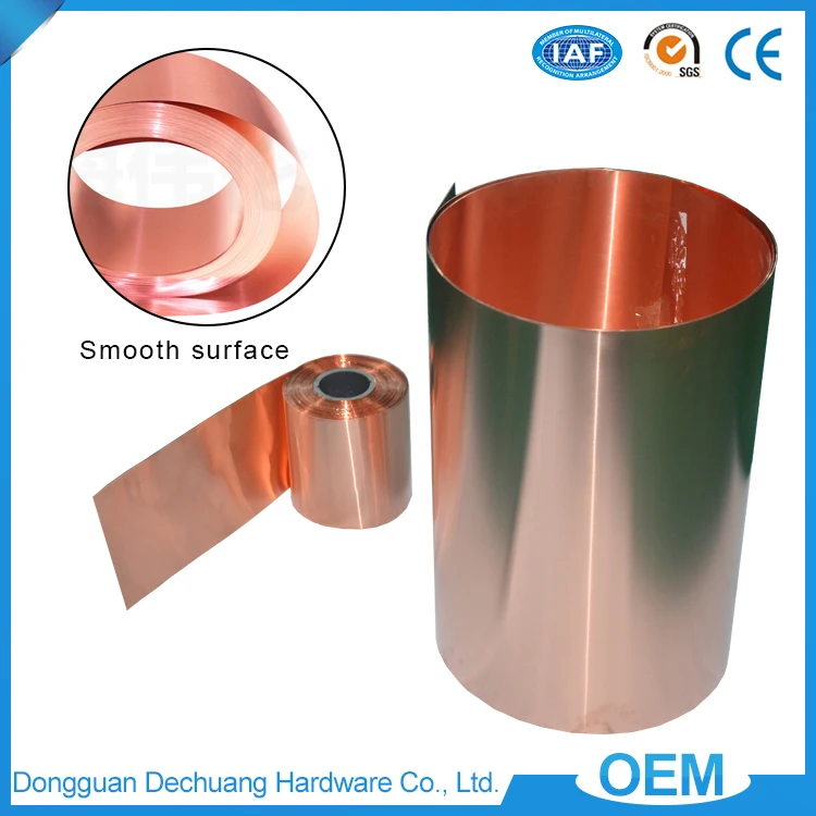 Производство хорошая цена 0.4*600 мм DIN EN стандарт ISO c1100 чистой меди фольги/катушки ленты