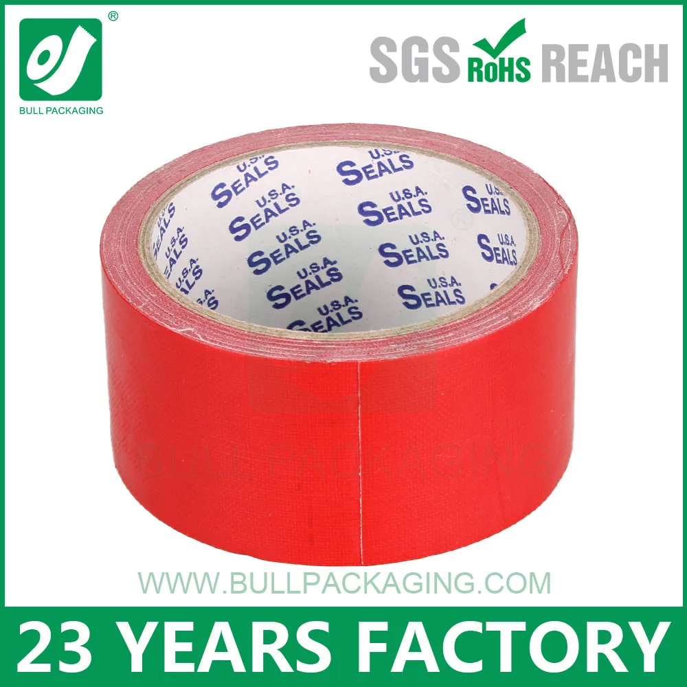 Supply general purpose silver Cloth Tape colorful duck tape or duct tape