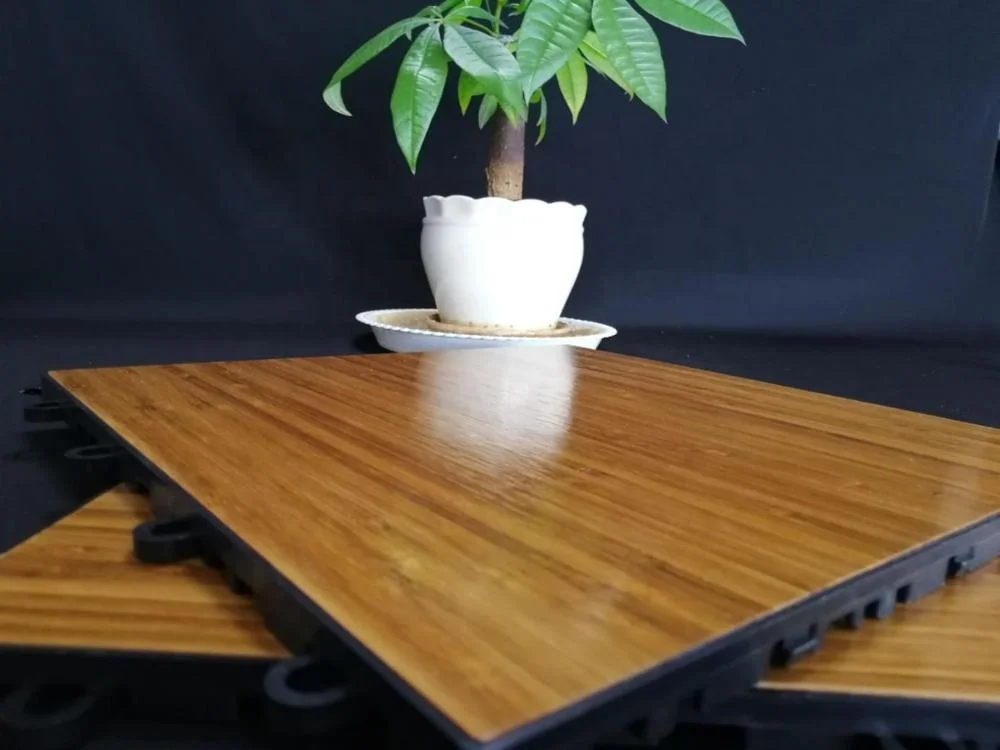 310*310*12mm seamless portable wooden dance floor tiles use for your dance indoor or outdoor pvc interlocking garage floor tiles