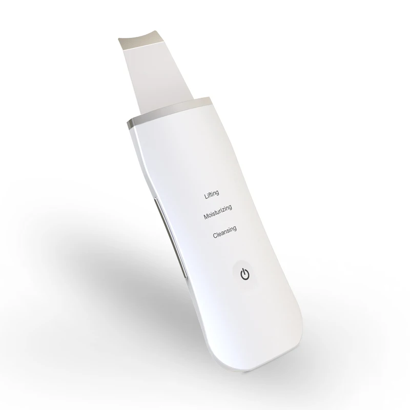 
2019 New Arrival Facial Skin Cleansing Brush Ultrasonic Ultrasound Skin Scrubber Spatula For Facial Deep Cleansing 