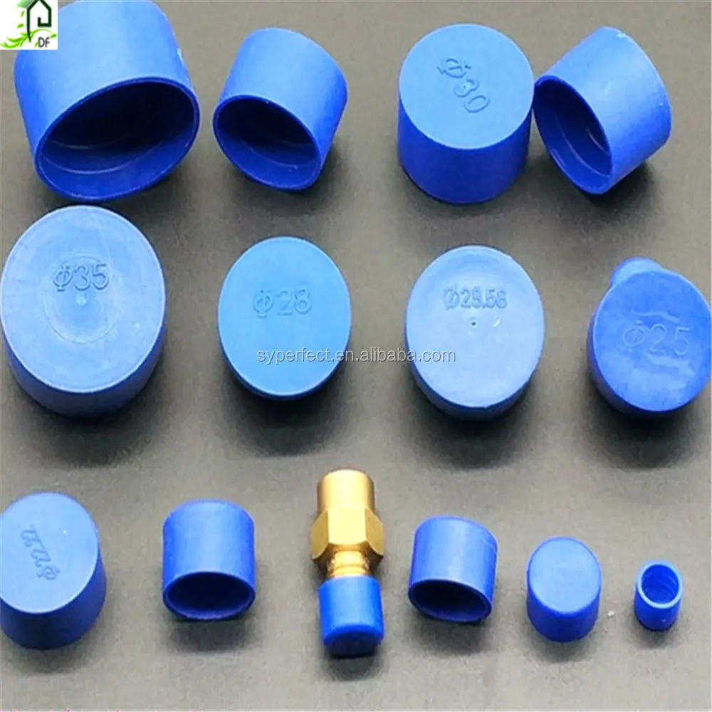 Durable Silicone End Tip Rubber Protective Pipe Cover