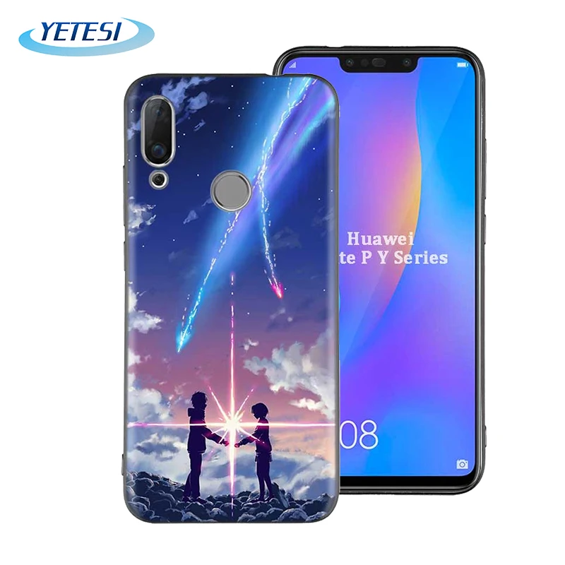 Wholesale Anti-shock TPU Phone Case for HUAWEI P20 Pro Anime Print Case for iPhone 7 8 11 XS Xr 12 13  Back Cover