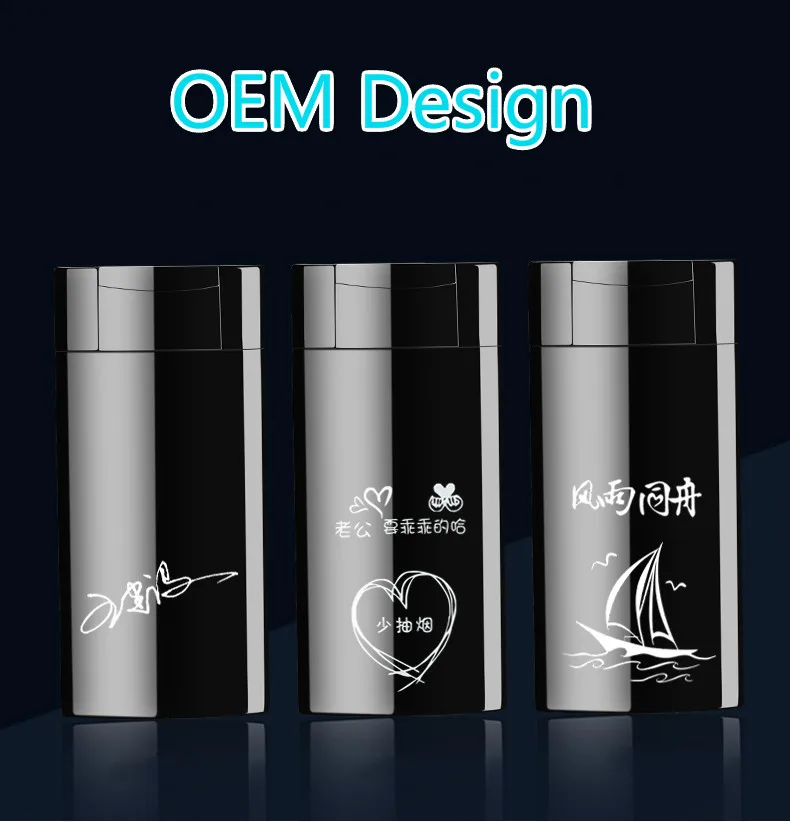 KL-041  Rechargeable   Dual   Arc   USB   Lighter   with   Custom   Logo