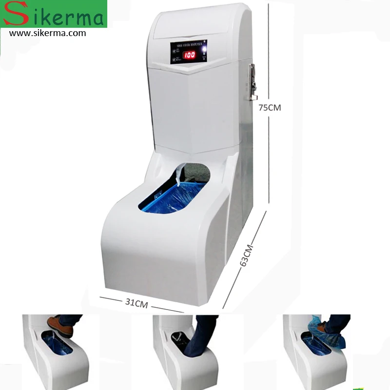 
Intelligent full automatic shoe cover dispenser machine for Real Estate 