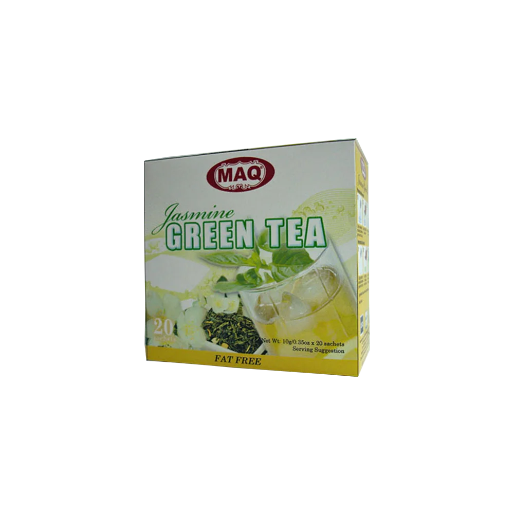 Premium Quality Healthy MAQ Fat Free Light Sweet Jasmine Instant Green Tea Powder