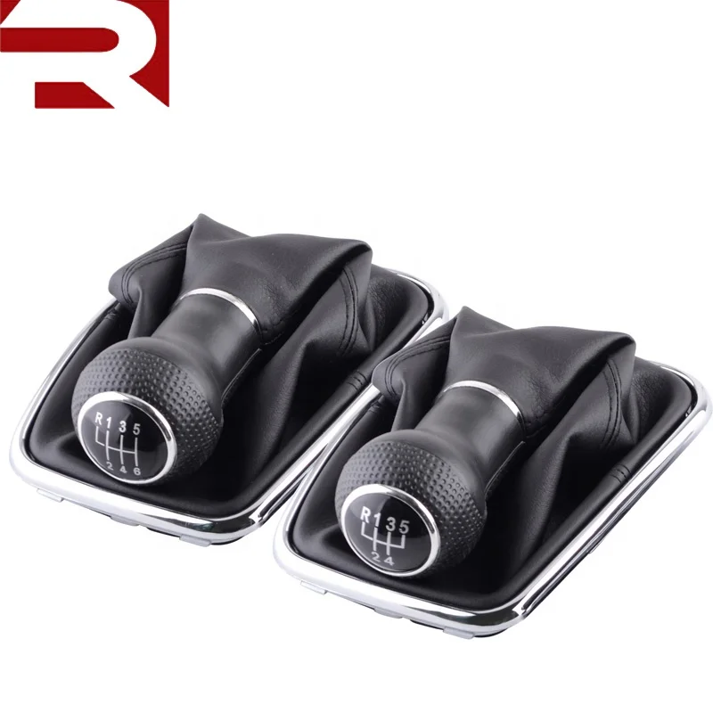 
5 / 6 Speed Car Gear Shift Knob Lever Shifter Gaitor Boot For Volkswagen 