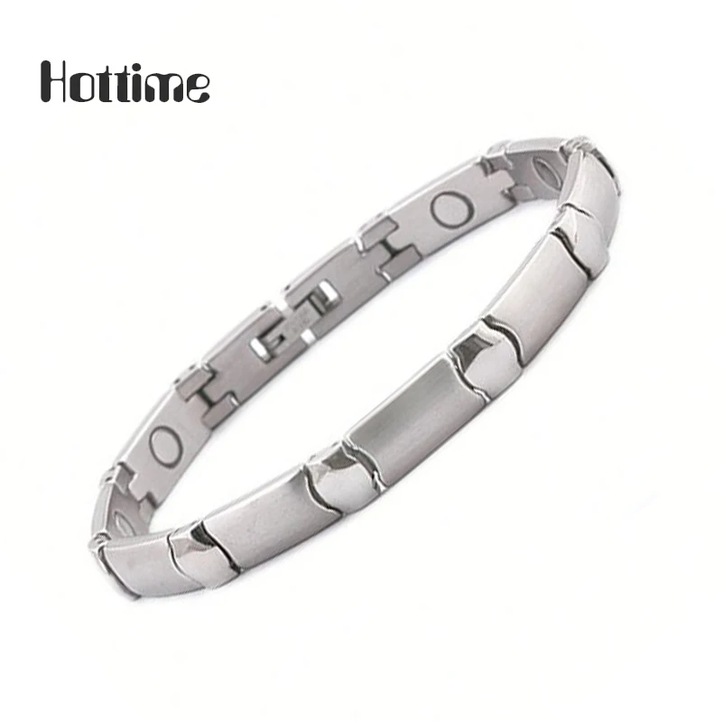 4in1 Energy Stainless Steel Steel Ankle Bracelet